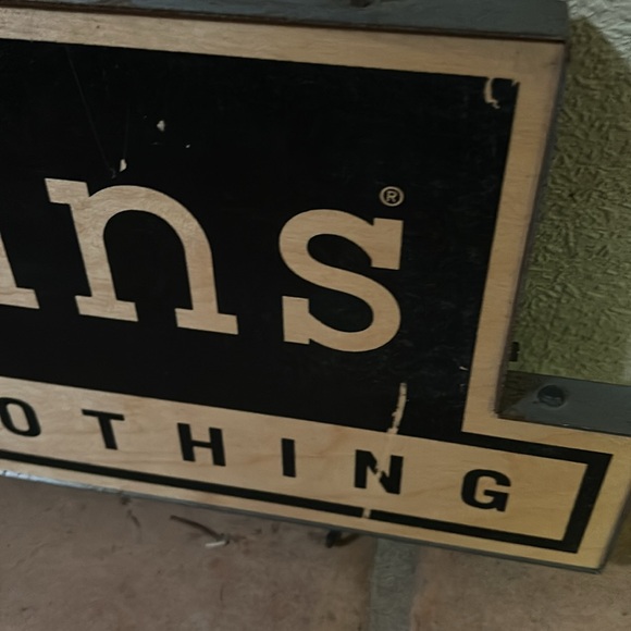 Royal Robbins Wood and Metal Advertising Sign - Picture 5 of 5